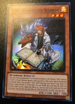 GMX Researcher Selande BPRO-EN090 1st Edition Super Rare Burst Protocol Yu-Gi-Oh - Image 1