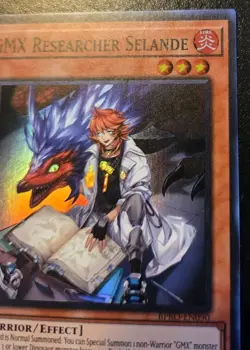 GMX Researcher Selande BPRO-EN090 1st Edition Super Rare Burst Protocol Yu-Gi-Oh - Image 3