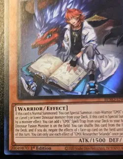 GMX Researcher Selande BPRO-EN090 1st Edition Super Rare Burst Protocol Yu-Gi-Oh - Image 4