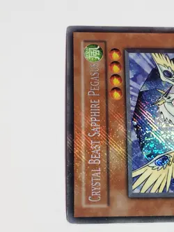 YU-GI-OH! | CRYSTAL BEAST SAPPHIRE PEGASUS | CT04 EN002 | LTD ED SECRET RARE - Image 4