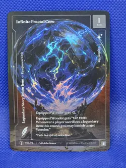 Wonders of The First Formless Foil Infinite Fractal Core Epic Rare COTS - Image 1