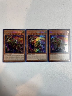 yugioh eldlich the golden lord (alternate art) secret rare 3x ra01-en019 RA01 - Image 1