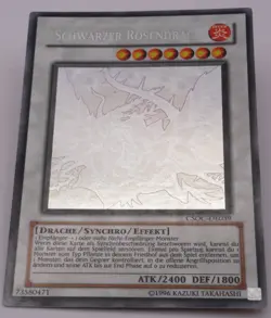 Yu-Gi-Oh! Schwarzer Rosendrache CSOC-DE039 Ghost Rare Englisch Poor - Image 2