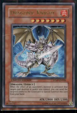 Dragonic Knight JUMP-EN026 Shonen Jump Magazine Promos Limited Edition - Image 1