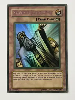 YU-GI-OH TCG SOLEMN JUDGMENT MRD-127 + GARNECIA ELEFANTIS MRD-125 FADED INK - Image 1