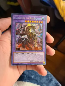 Yugioh Granguignol the Dusk Dragon MP24-EN067 1st Prismatic Secret Rare - Image 1