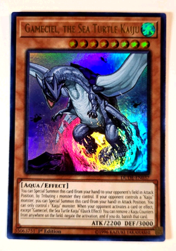 Near Mint - YuGiOh - Gameciel, The Sea Turtle Kaiju DUDE-EN037 Ultra Rare 1st Ed - Image 1