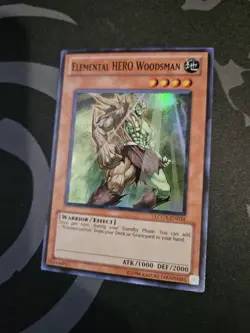 Elemental HERO Woodsman LCGX-EN034 Legendary Collection 2 Unlimited NM - Image 3