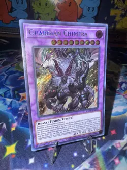 Guardian Chimera BACH-EN040 Battle of Chaos 1st Edition Secret Near Mint YuGiOh! - Image 3
