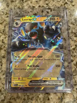 Luxray EX Holo Double Rare Twilight Masquerade Pokemon TCG Card 068/167 - Image 1