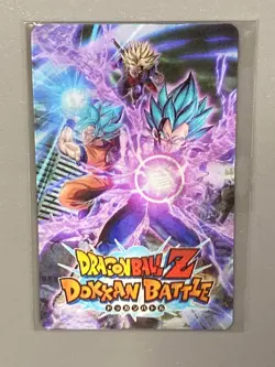 Goku and Vegeta - Dragon Ball Z Dokkan Battle 3D Card - Jump Victory Battle 2005 - Image 2