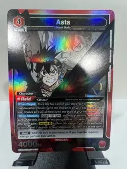 Asta BCV-1-103 SR Black Clover Union Arena Card - Image 1