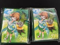 2x- 65 Ct Professor Juniper Card Sleeves Sealed Pokemon NIP - Image 1