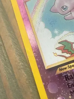 Southern Islands Mew 2001 Reverse Cosmos Holo Pokemon Card #1/18 TCG - Image 2