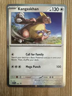 Kangaskhan SVP 202 Black Star Promo Cosmos NM Pokemon Card - Image 1