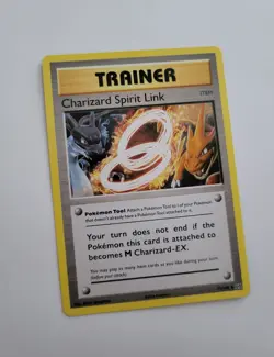 Pokemon Charizard Spirit Link 75/108 XY Evolutions Trainer Card 2016 TCG English - Image 1