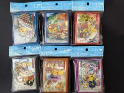Pokemon Center Tohoku 2025 Limited Card Sleeve Deck Shield Set of 6 From Japan - Image 1