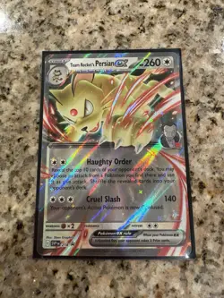 Team Rockets Persian Ex Black Star Promo 218 New NM-M Pokemon Card - Image 1