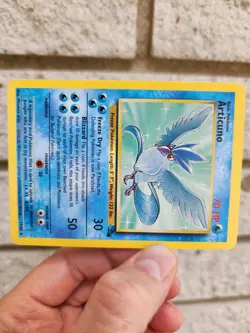 Pokemon TCG Articuno Fossil Card 17/62 Regular Rare Vintage WOTC - Image 3