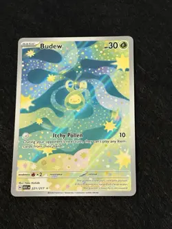 Pokemon TCG Budew 221/217 Ascended Heroes Illustration Rare Near Mint - Image 2