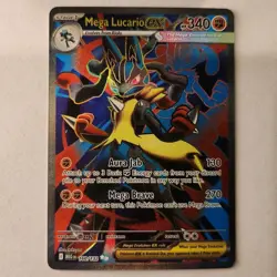 Pokemon TCG Mega Lucario ex Mega Evolution 160/132 Ultra Rare Holo Full Art - Image 1