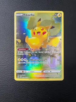 Pokemon Crown Zenith Pikachu GG30/GG70 Illustration Rare Holo - Image 1