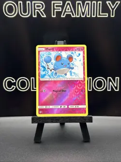 Marill Common Reverse Holo SM - Lost Thunder 135/214 Pokemon TCG - Image 1