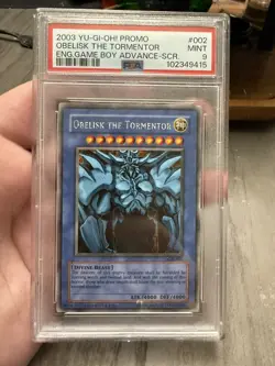 Obelisk the Tormentor (Secret Rare) GBI-002 Yu-Gi-Oh! PSA 9 - Image 1