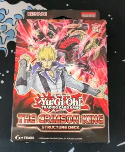 Yu-Gi-Oh! TCG: The Crimson King 1st Edition Structure Deck New Sealed 50 Cards - Image 1