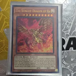 Yu-Gi-Oh! The Winged Dragon of Ra LED7-EN000 Ultra Rare 1st Edition Konami - Image 1