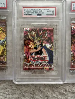 Yu-gi-oh! SET Collection Foil Pack Booster 1st Edition English PSA 10 - Image 3