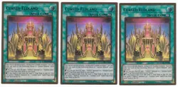 3x Cursed Eldland - (MGED-EN048 - 1st Ed - Premium Gold Rare) - NM - Yugioh - Image 1