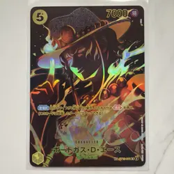 ONE PIECE Portgas D. Ace SP Alt Art ST13-011 SR Legacy of the Master Japanese - Image 1