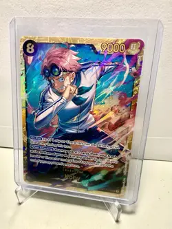 Koby OP11-119 A Fist of Divine Speed ONE PIECE TCG English NM Foil - Image 1