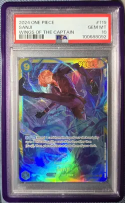 Sanji OP06-Wings Of The Captain 119 2025 PSA 10 - Image 1