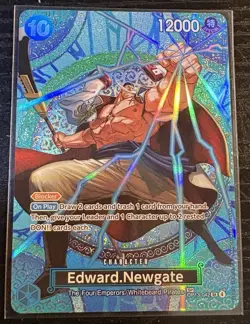 ONE PIECE OP-15 Adventure on KAMI's Island OP13-042 SP Edward Newgate English - Image 1