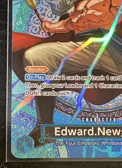 ONE PIECE OP-15 Adventure on KAMI's Island OP13-042 SP Edward Newgate English - Image 4