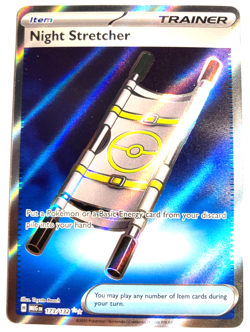 Pokemon Night Stretcher Trainer + FREE extra Rare card! - Image 1
