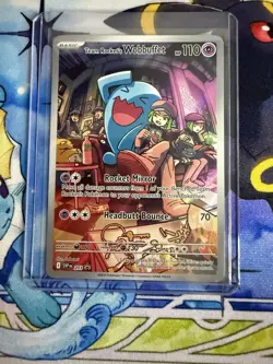 Team Rocket's Wobbuffet 203 Sv: Scarlet & Violet Promo Cards Holo - Image 1