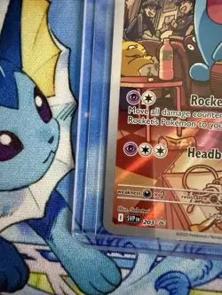 Team Rocket's Wobbuffet 203 Sv: Scarlet & Violet Promo Cards Holo - Image 3