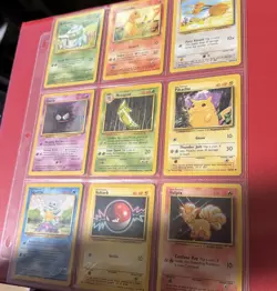 Vintage Pokemon Cards( 9)– 1999 WOTC - Old Pokemon Cards Lot! Of 9 TCG Cards - Image 1