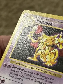 Pokemon Kadabra 32/102 Shadowless *Near Mint* Never Played Card - Image 2