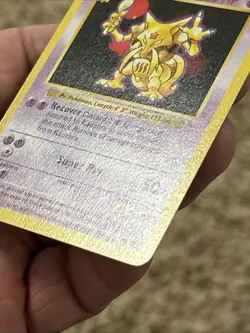 Pokemon Kadabra 32/102 Shadowless *Near Mint* Never Played Card - Image 4