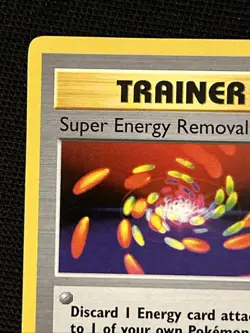 Pokemon 79/102 (1st Edition) Super Energy Removal *Near Mint* Never Played Card - Image 3