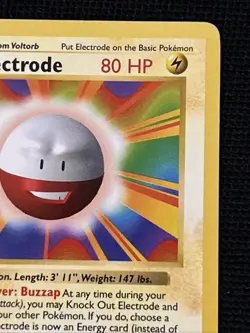 Pokemon Electrode 21/102 (1st Edition) Shadowless *Near Mint* Never Played Card - Image 4