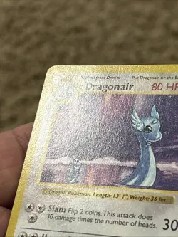 Pokemon Dragonair 18/102 Base Set (Shadowless) *Near Mint* Never Played Card - Image 2