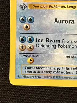 Pokemon Dewgong 25/102 (1st Edition) Shadowless *Near Mint* Never Played Card - Image 2