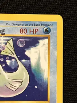 Pokemon Dewgong 25/102 (1st Edition) Shadowless *Near Mint* Never Played Card - Image 4
