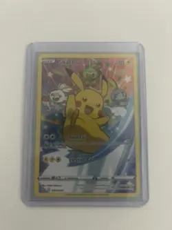 Pokemon TCG Pikachu SWSH020 Promo Holo 70HP Iron Tail Electro Ball Card - Image 1