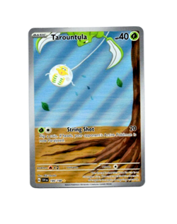 Pokemon Scarlet & Violet Base TAROUNTULA 199/198 Illustration Rare Card MINT-NM - Image 1
